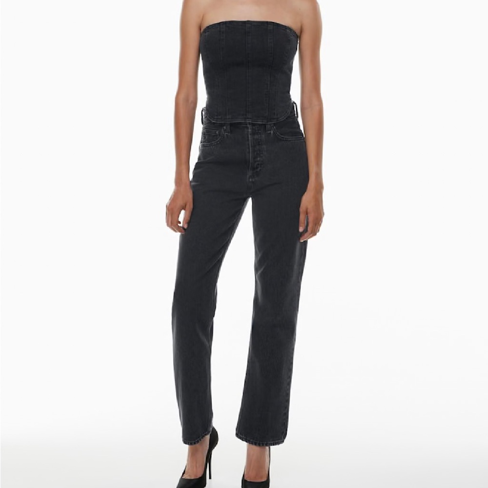 Aritzia Black Denim Jeans